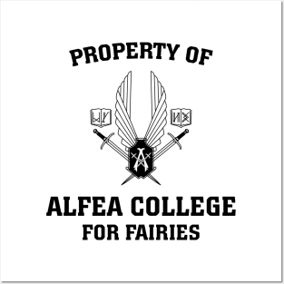 Property of Alfea College for Fairies Posters and Art